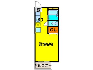 ラフィ－ネ6の物件間取画像